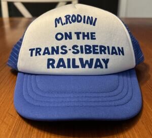Mini Rodini On The Trans Siberian Railroad Trucker Hat 3M-3Y